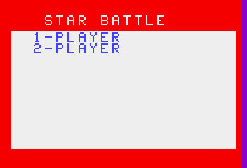 Astro Battle box art for Bally Astrocade
